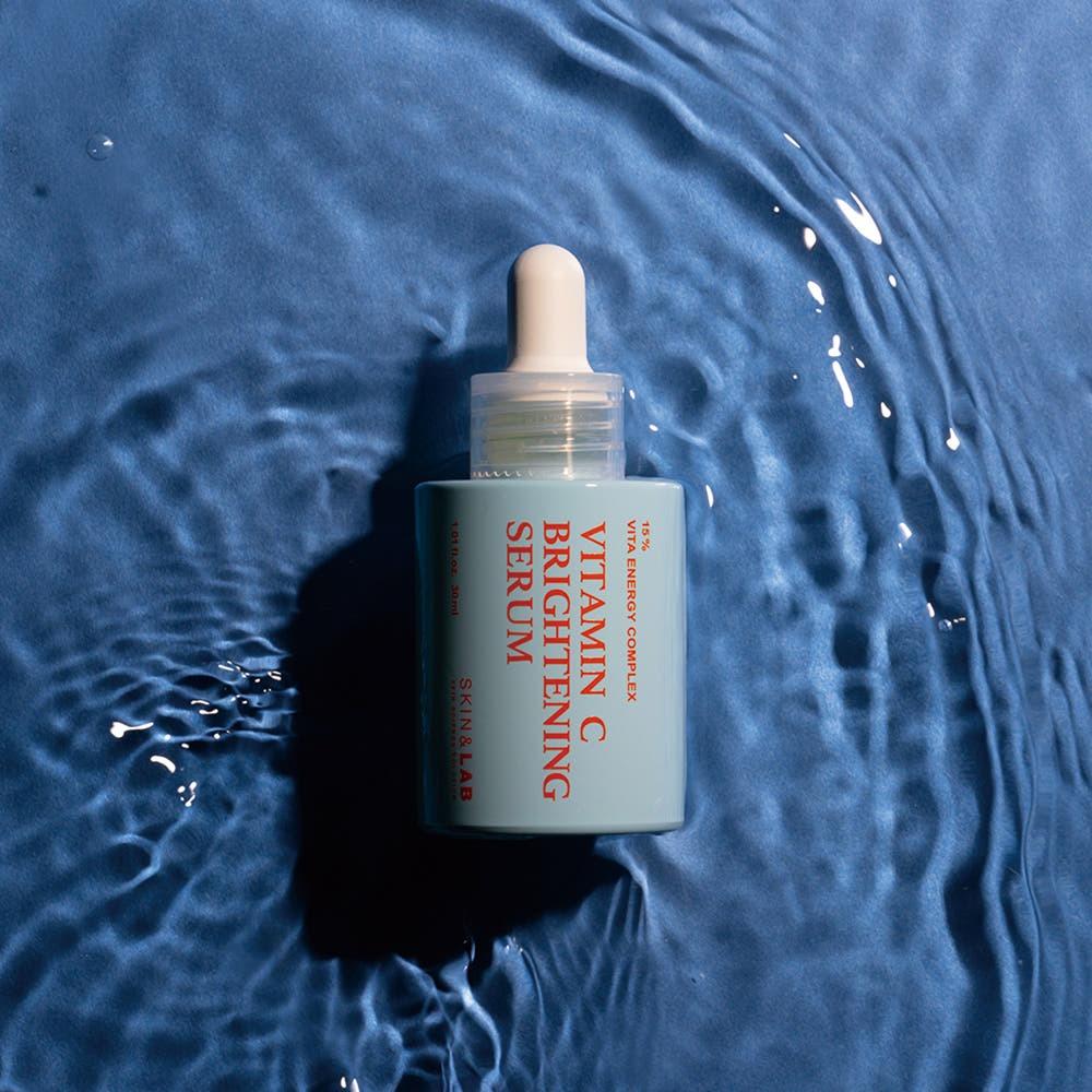 SKIN&LAB Vitamin C Brightening Serum Radiance Hydrating 30ml Facial Serum Daily Skincare