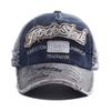Baseball Cotton Washed Stitching Stitched Embroidered Alphabet School Old Vintage Caps Women Men Adjustable Casual Y2K Hat Hip Hop Urban Street