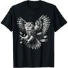 Eule Vogel Kunst Tier Eule T-Shirt