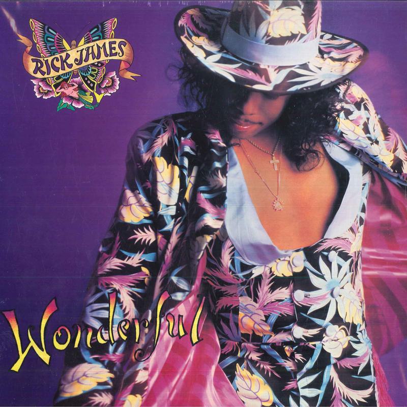 

LP Record RICK JAMES - Wonderful 9256591 Reprise Records 1988 US Soul/Funk Used
