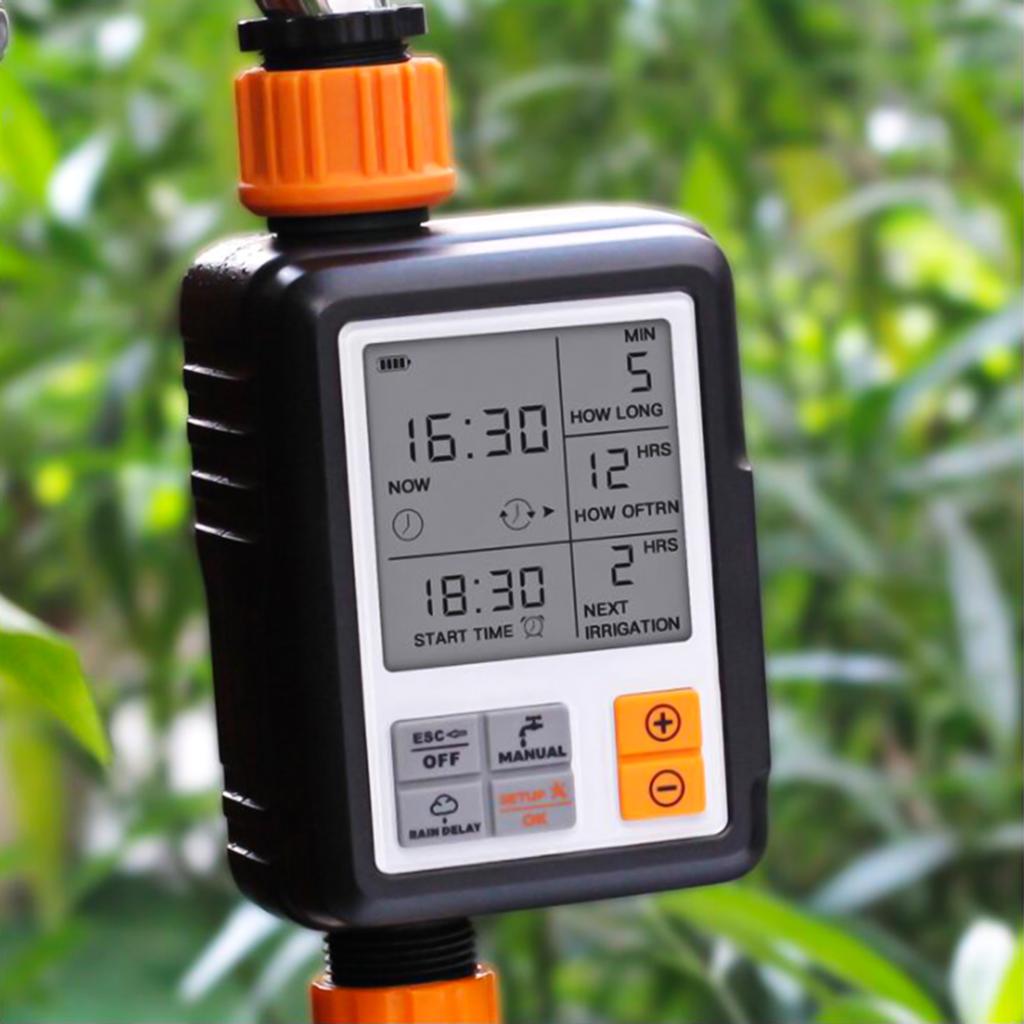 Automatic Wate  Timer Intelligent Large Screen Irrigation Automatic Wate  Timing   Spraying Potted   Wate    Machine Sprinkler Tim