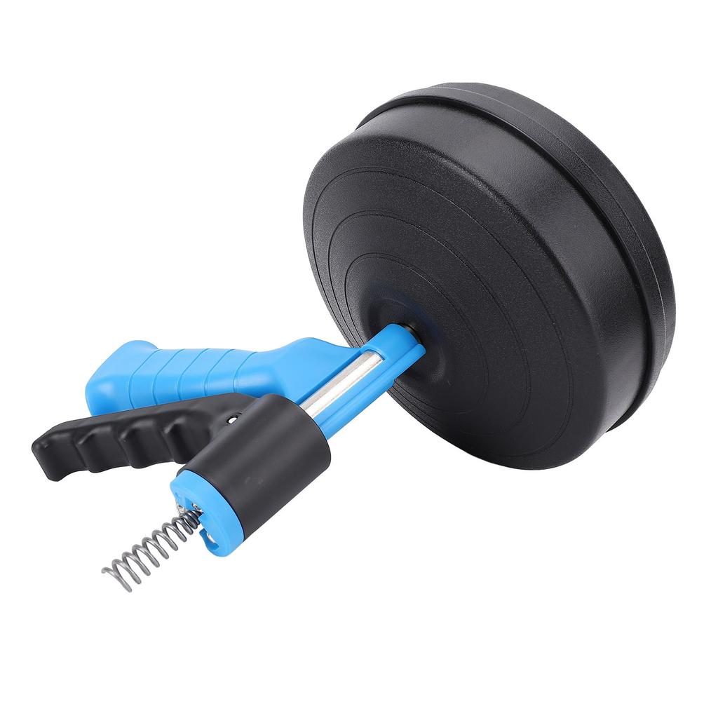 Drain Cleaning Machine 65 Manganese Steel Spring Flexible 2 Modes Plumbing Snake for 50-75mm Pipe