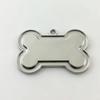 Zinc Alloy Dog Bone ID Tag - Laser Engraved, Anti-lost Military Pendant for Pet Collars