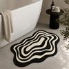 Diatomaceous Earth Floor Mat Irregular Entrance Door Mat High Quality Decorative Carpet  Home