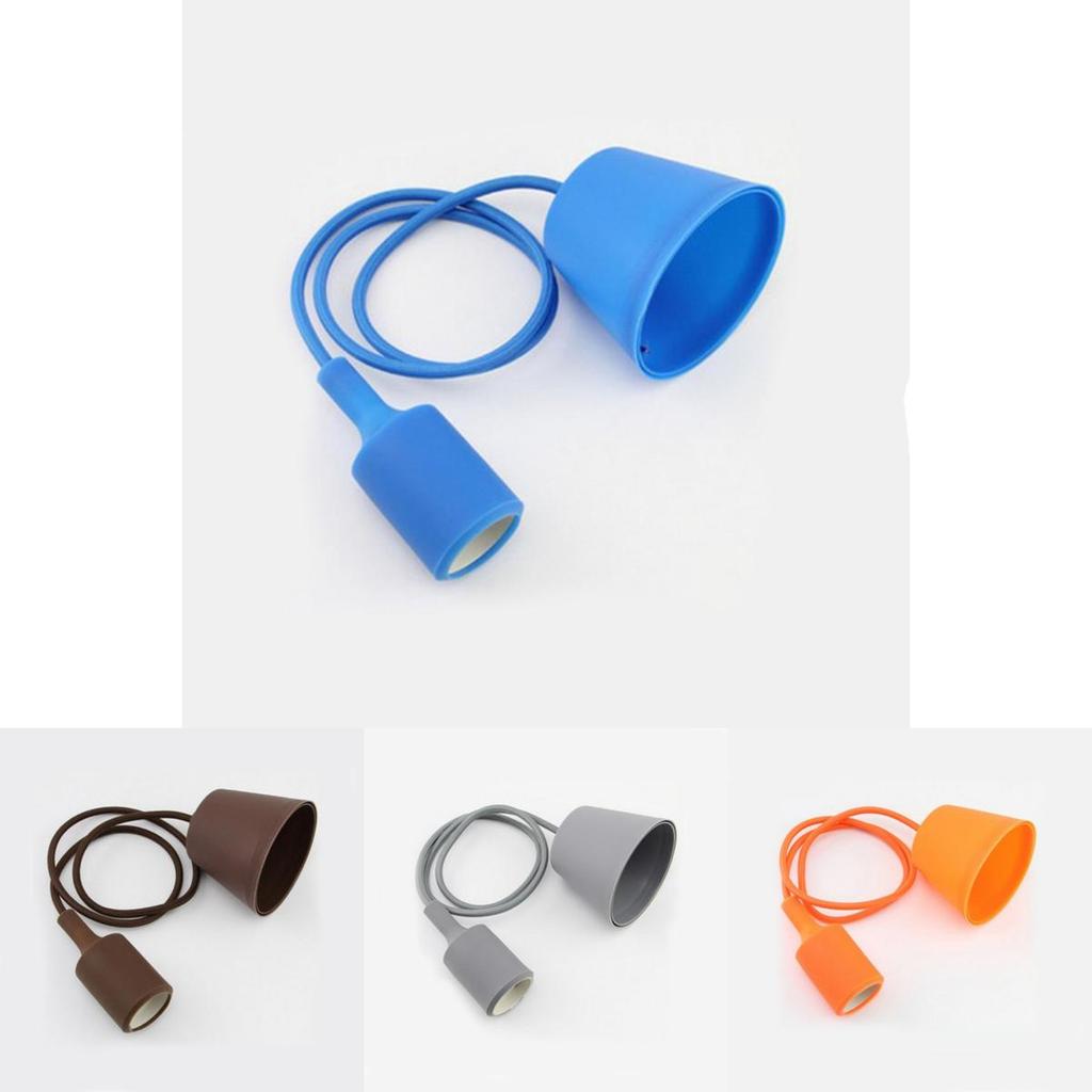 Silikon-Pendelleuchtenfassung mit Steuerung für Vintage-Kronleuchter-Dekor