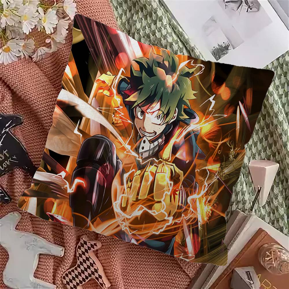 Anime My HHero AAcademia Lucky Dragon Pillow Cover Sofa Cushion Cover Home Room Decoration Children Gift