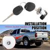 Fuel Door Gas Lock Cylinder W/ Key for Toyota 1995-2004 Tacoma 2000-2003 Tundra
