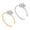 1Pc Small Thin Clear  Flower Nose Ring Charm Nose Ring Jewelry