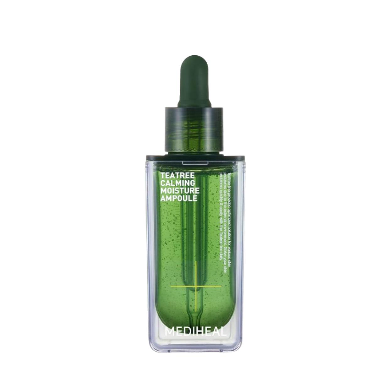 MEDIHEAL Teatree Calming Moisture Ampoule 50g Sebum Control Balancing Facial Essence 50ml