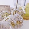 1pc Transparent Plastic Balls for DIY Crafts, 8-20cm, Clear Round Ornament for Home and Festive Decor, Christmas Items