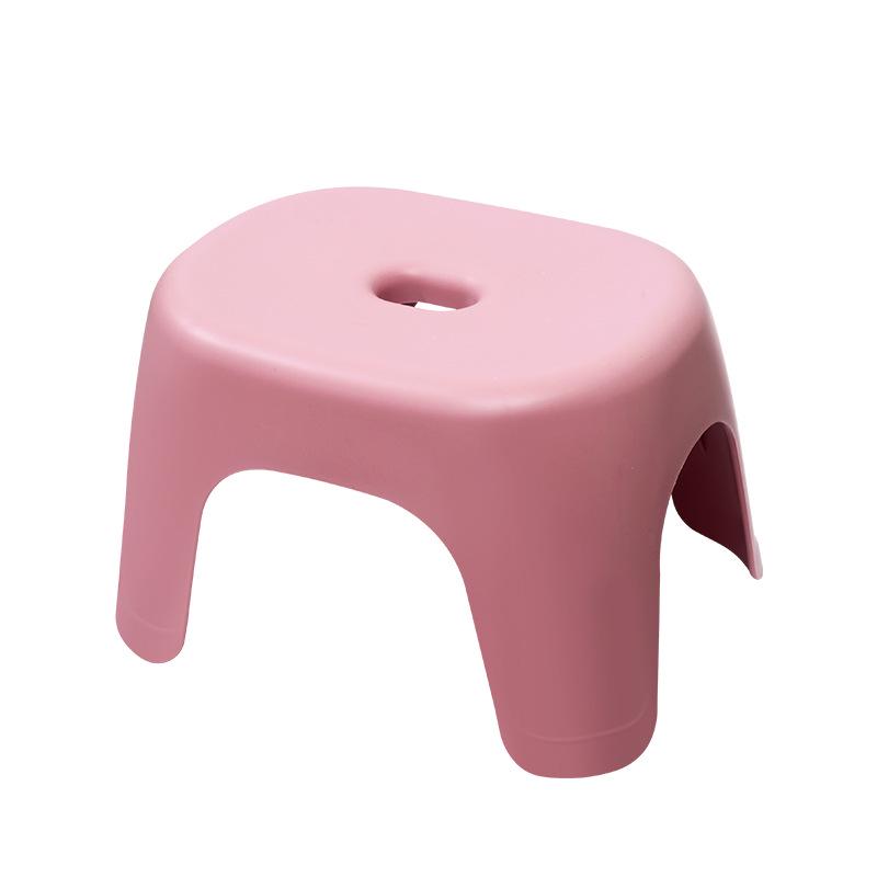 Kids' Cartoon Non-Slip Plastic Stool for Bathroom and Living Room