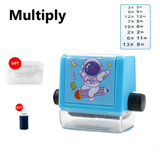 Roller Digital Teaching Stamp Multiply Divide Addition Subtraction Maths Reusable Calculation Educational Exercises Within 100