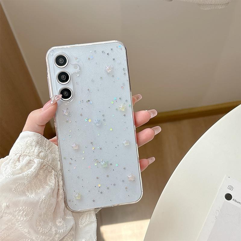 Rhinestone Bow Mobile Phone Case Is Suitable For Samsung S25Ultra Pearl S24 Fishtail S23 Glitter Light Luxury
