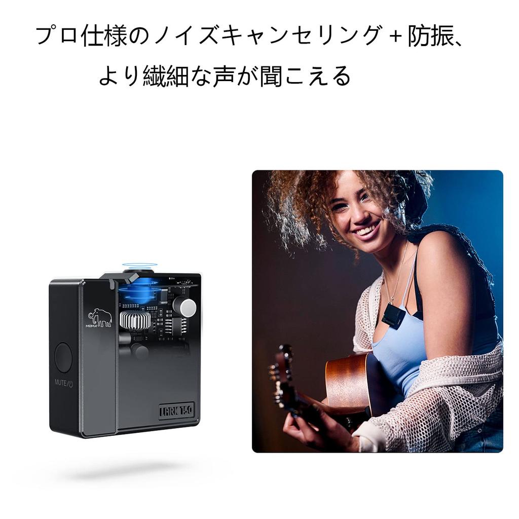 Hollyland Lark150 Microphone with OLED Display, 2.4G Digital Lavalier Lapel Wireless Microphone, 1 Transmitter & 2 Receivers, for Cameras, DSLRs, and