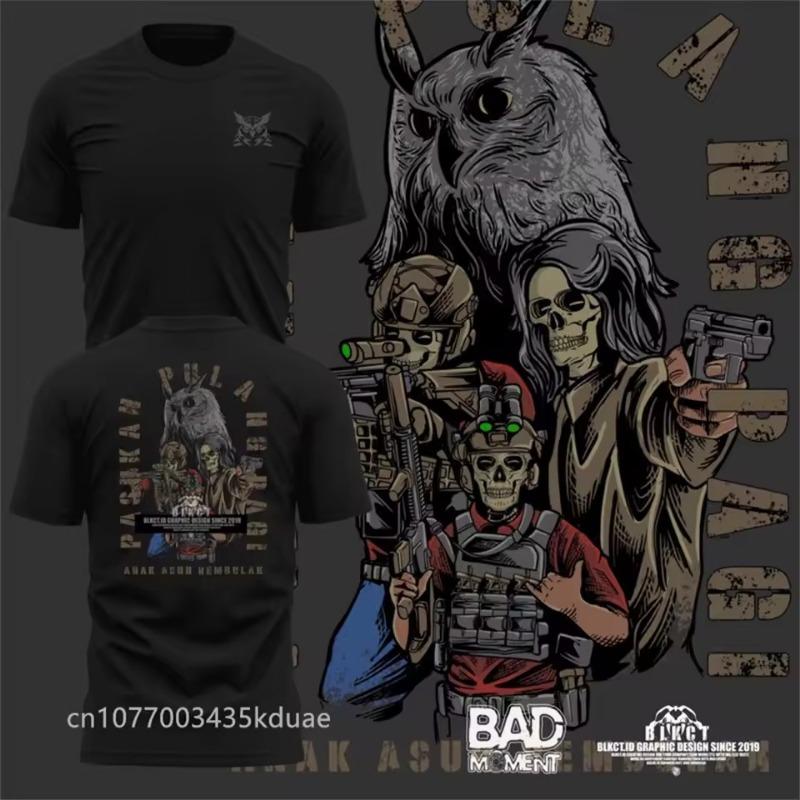 Outdoor Sports T-Shirt Men Breathable O-Neck 3D Short Sleeve Tops Street Tee Clothing Summer Casual Men‘s T Shirt