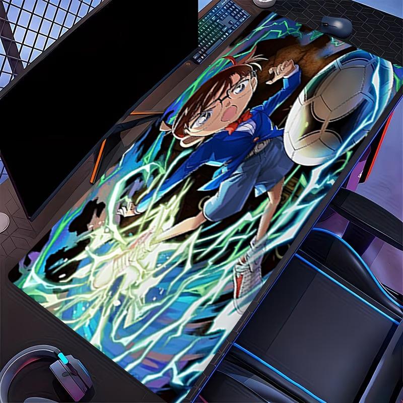 Detective Conan Print Mouse Pad, for Keyboard Pad Laptop PC Mat for Office Home Use, Desk Decor, Perfect Birthday Gift for Gamers
