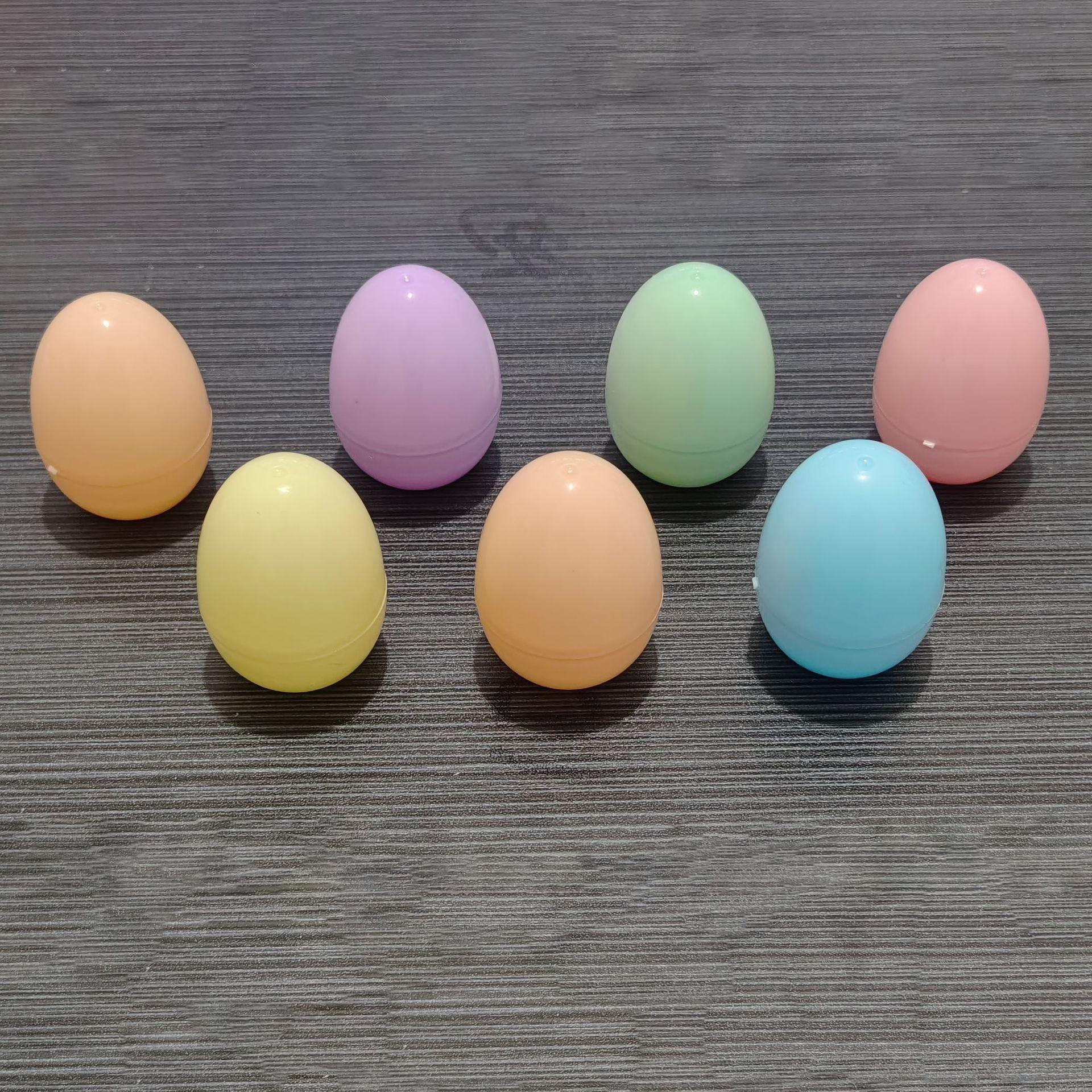 

5 шт. заполняемых пасхальных яиц, цветная пластиковая открытая яичная скорлупа, упаковочная коробка для конфет, пасхальная вечеринка, украшение для дома, охота, игра, подарок для детей