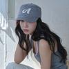 Allincomplete Linen Houndstooth Fillbox Cap