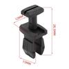 4PCS Black PP Refrigerator Vent Latch Split Open Design Vent Grille Fastener  RV Refrigerator Repair