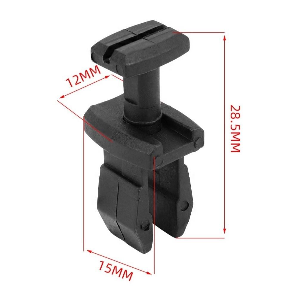 4PCS Black PP Refrigerator Vent Latch Split Open Design Vent Grille Fastener RV Refrigerator Repair