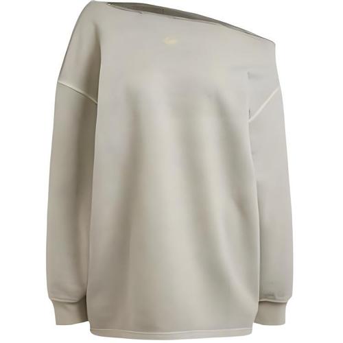 Adidas Originals Sweatshirt Women s Egg Stone Silver Gray JI5732 M серый