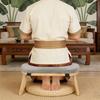 Skládací meditační lavice, Moderní klekací stolička pro všímavost a relaxaci, Ergonomický design s náklonem 5° dopředu
