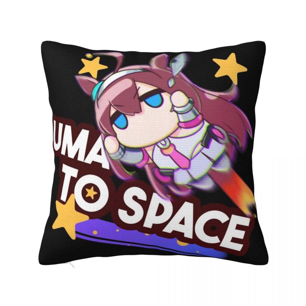 

Uma Musume Pretty Derby Mihono Bourbon Pillowcases Soft Cushion Cover Decoration Throw Pillow Case Cover Home Multi Size 12x12Inch