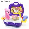 Play House Girl Boy Kitchen, Cosplay Toys Checker, Dresser, Doctor Tools Suitcase