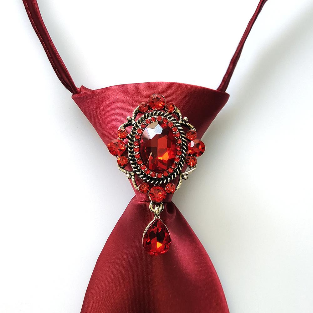 Unisex Japanese & Korean Academy Style No-Tie Uniform Collar Ornament - Fashion Tie for JK Girl Shirts