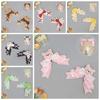 1 Paar Y2K Lolita Haarspangen Gothic Stil Cartoon Tier Satin Schleife Haarspangen Dopamin Farbe Kopfschmuck Lolita Mädchen Spangen