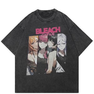 Streetwear Japanisches Anime Grafik T-Shirt Baumwolle T-Shirt Unisex Tops Tees Sommer Kurzarm T-Shirt