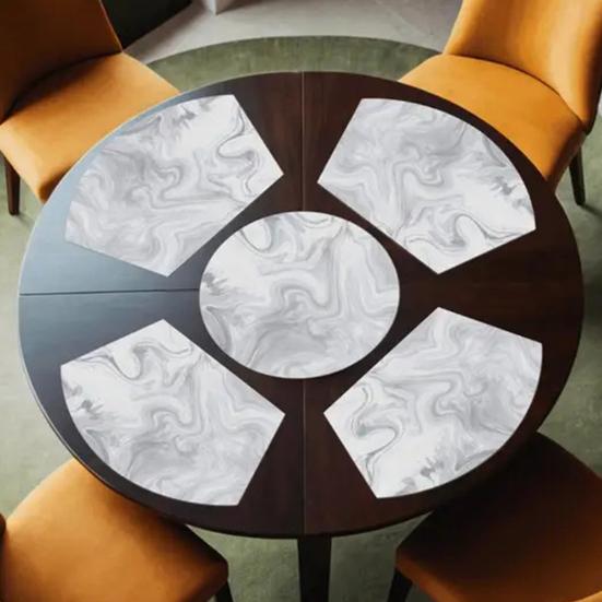 Saugfähige Tischsets Kieselgur-Tischsets Ölfest Hitzebeständig Moderne Tischsets für Esstisch Picknick Partygebrauch