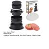 Burger Patty Mold Non Stick Burger Press Meat Patty Mold Perfect Kitchen Tool for Beef Turkey Chicken Vegan Patties Barbecue Cooking