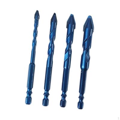Crooked Head Eccentric Drill Bit Set Alloy Professional Hexagonal Handle for Concrete
