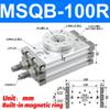 Pneumatic Rotary Cylinder MSQB10A MSQB20A MSQB30A MSQB50A MSQB20R MSQB30R MSQB Adjustable Cylinder Rotary 0-190° Degrees