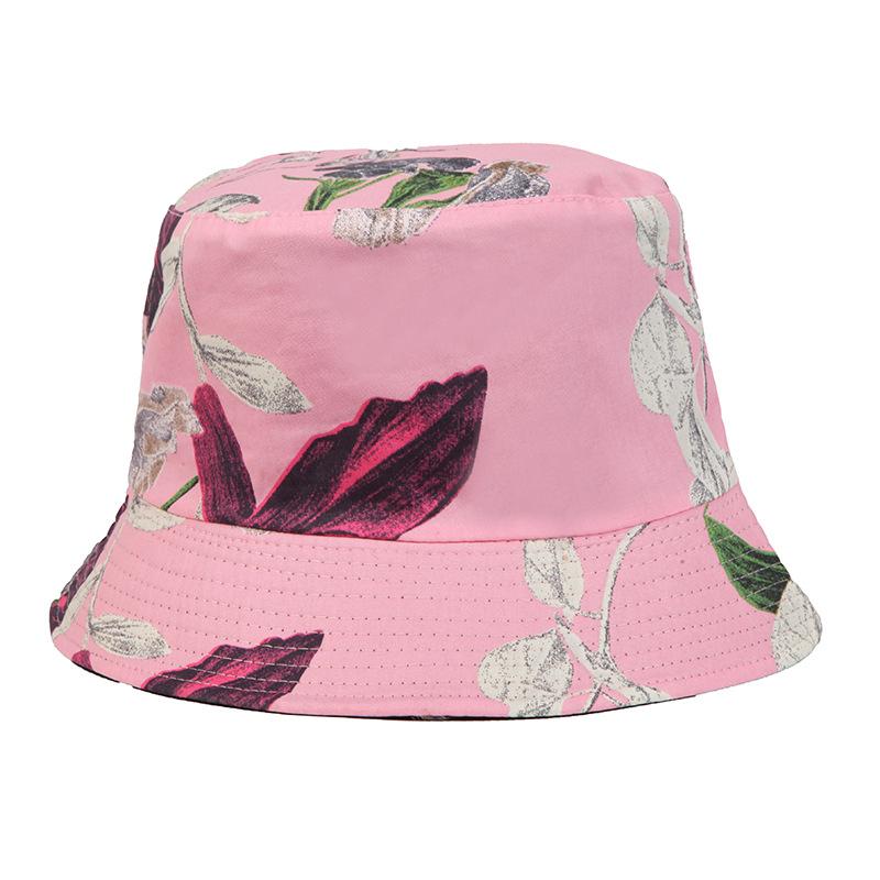 Versatile Style Hat Leaf Pattern Womens Sunshade Hatscaps Fishermans