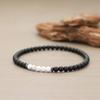 Simple Style 4mm Beads Bracelet Men Women Tiger Eyes Malachite Lava Hematite Stone Braslet Prayer Meditation Yoga Accessories
