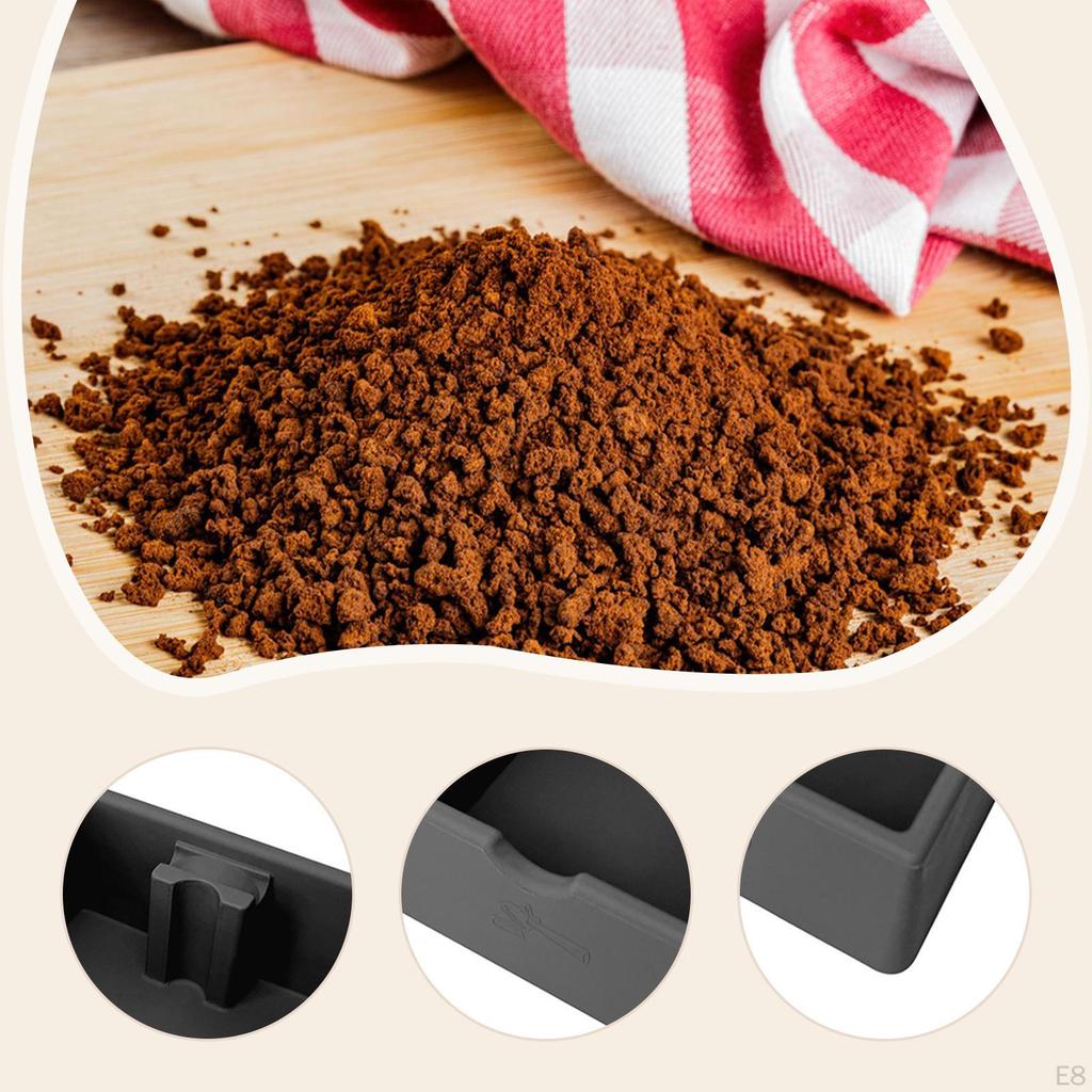 Coffee Knock Ground Dump Bin Accessory Espresso Box for Cafe Shop