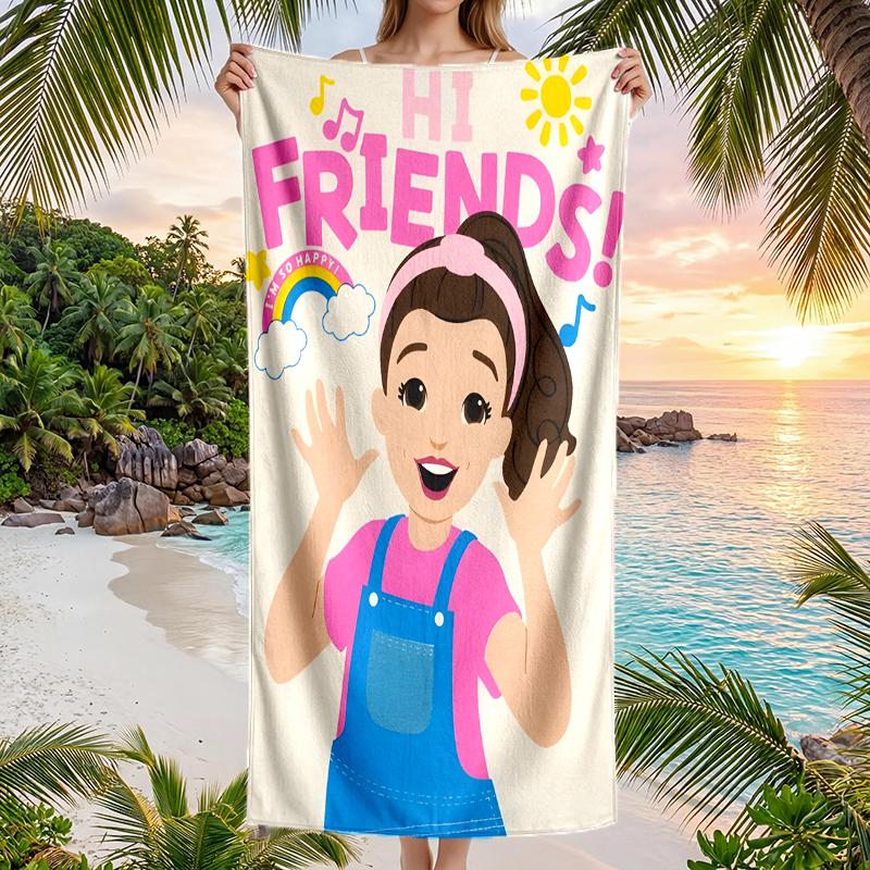 Ms Rachel Fashion Beach Towel: Ideal for Summer Adventures Soft, absorbent and quick drying suitable for swimming and bathing