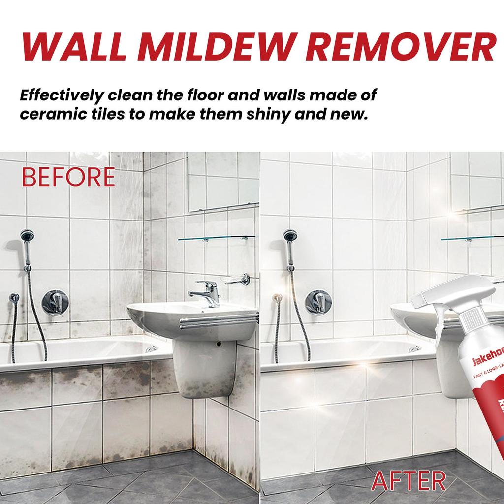 60ml Wall mold remover bathroom tile floor mold removal wall wall cleaning stains mold remover
