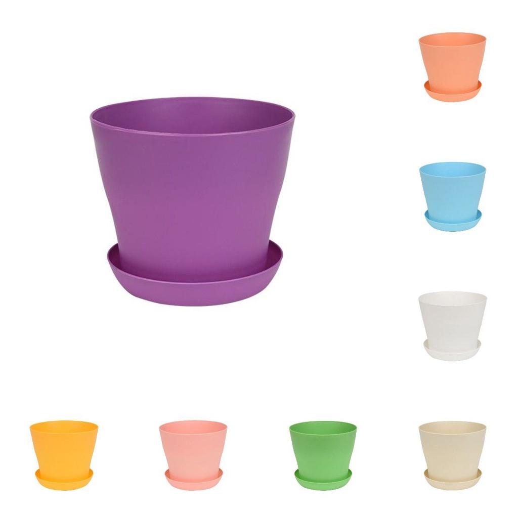 Pot Open Flower Pp Resin Plastic Flower Pot Balcony Greenery Gardening Succulent