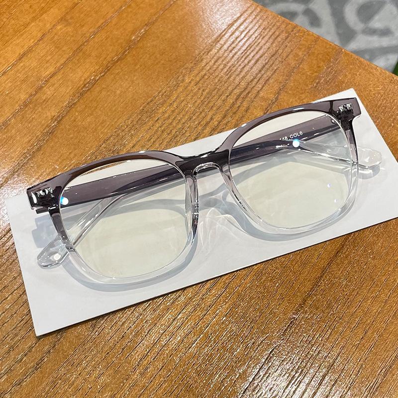 Quadratische Herrenbrillenfassungen Hochwertiges TR90-Material Damenbrillen Koreanische Mode Brille für Damen