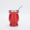 Tazza per Mate Argentina in Acciaio Inossidabile 304 da 8 oz con Cannuccia Cucchiaio