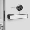 European One-word Handle Door Lock Hidden Keyhole Suitable for Bedroom Study Magnetic Silent Door Lock Minimalist Ecology