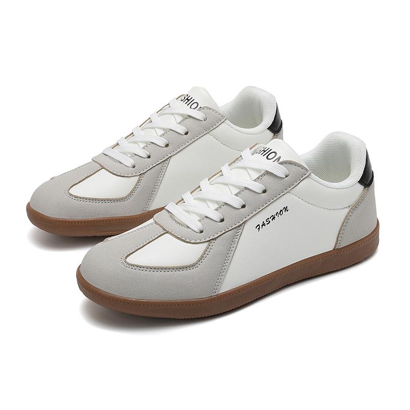 

Пара Мода Колледж Фэн Де Тренировочная Обувь Ученики Средней Школы Мода Удобная Универсальная Повседневная Обувь Легкая Амортизирующая Скейтборд 36 белый