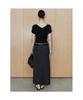 Diaepeocheo Delia Short Sleeve Knit Top Black (Ta6451A015)