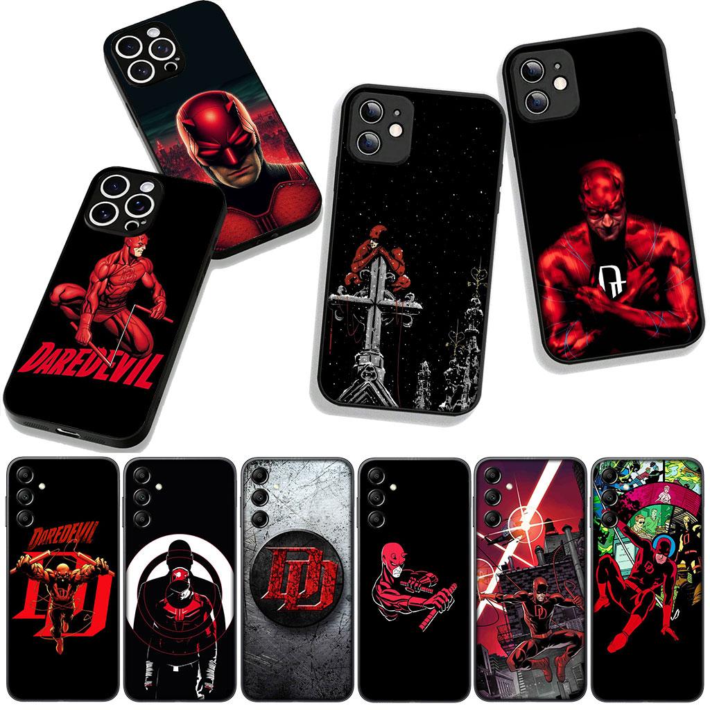 Cover for Apple iPhone 17 16 11 Pro XS Max XR 6 7 8 Plus 16E SE 2020 Air 5 SE2 Phone Case Daredevil Marvel Wallpaper