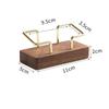 1Pcs Wooden Business Card Display Stand Wood Business Card Holder For Desk Postcard Holder Office Home Desktop Accessories