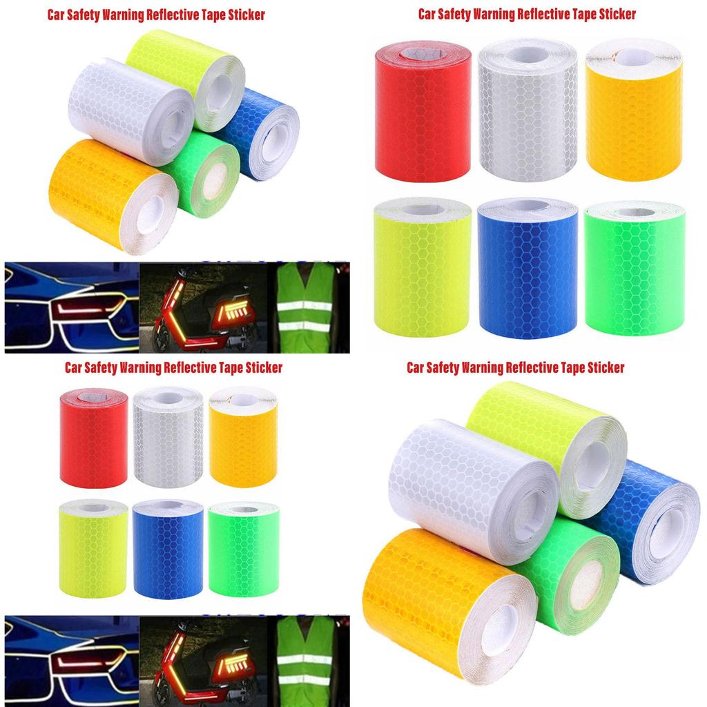Reflective Car Decals Reflective Tape Sticker For Increased Safety 5cm*3m