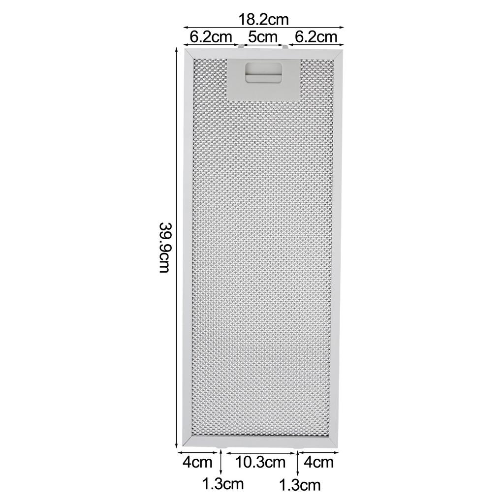 Aluminum Filter Cooker Hood Filter Maintain Air Circulation 5 Layers Aluminized Kitchen Ventilation For Cooker Hood